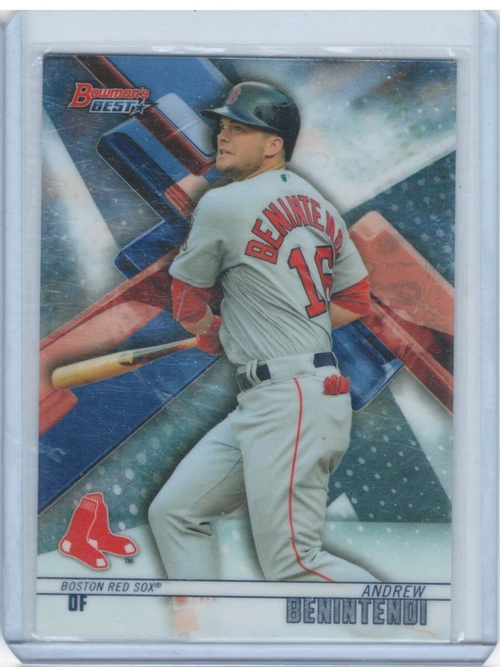 2018 Bowman's Best 22   Andrew Benintendi Boston Red Sox - Image 1 of 1