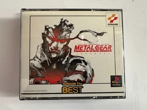 Metal Gear Solid Integral PS1 Konami the Best with Manual PlayStation 1 Japan - Picture 1 of 4