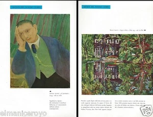 ATTILIO ALFIERI E MARIO CARLETTI CM 23 X 31 CLIPPING CARTACEO DA RIVISTA ARTE - Bild 1 von 1