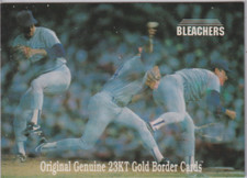 NOLAN RYAN: 1993 BLEACHERS 23KT GOLD BORDER BASEBALL CARD
