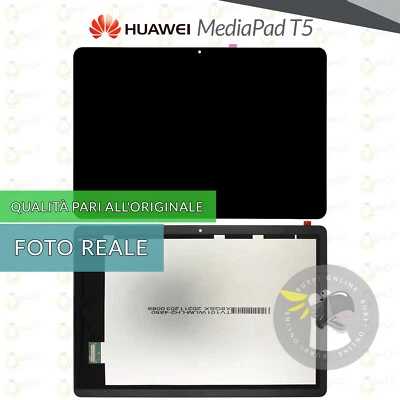 DISPLAY HUAWEI MEDIAPAD T5 10,1" AGS2-W09 AGS2-W19 -L03 -L09 SCHERMO LCD VETRO