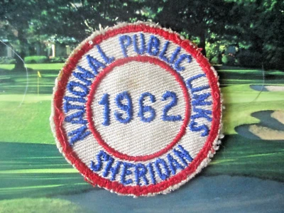 Parche De Colección USGA - 1962 NATIONAL PUBLIC LINKS - Amateur - Sheridan Park Golf Club Foto 1 de 2