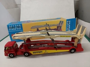 Corgi 1105 Bedford Car Transporter Restored Code 3 in free reproduction box - Picture 1 of 13