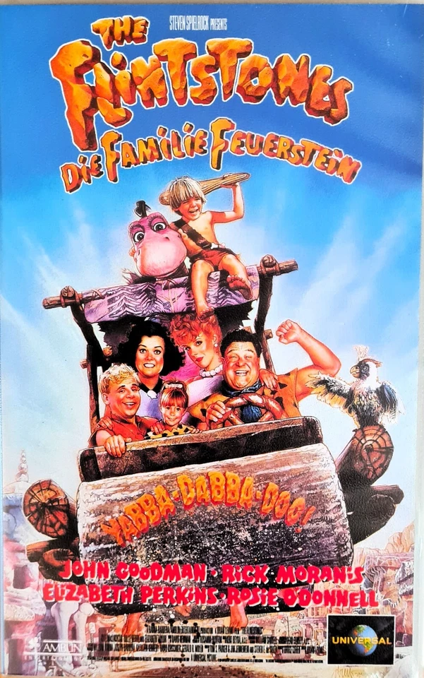 Die Flintstones-Familie Feuerstein/ VHS Kassette/ Kult - Bild 1 von 1