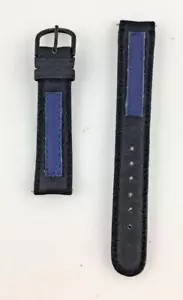 Cinturino Generico Compatibile Per Orologio Sector Expander 18 mm Pelle Tessuto - Foto 1 di 2
