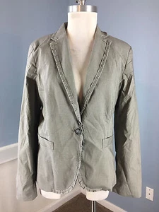 Giacca blazer grigio Banana Republic L 12 nuova carriera cocktail 130€ elasticizzato chic - Foto 1 di 5