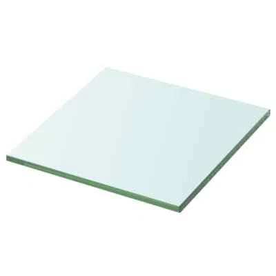 Shelf Panel Glass Clear 30x30 cm vidaXL - image 1 of 2