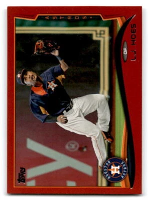 2014 Topps Red # 647 L.J. Hoes - Image 1 of 2