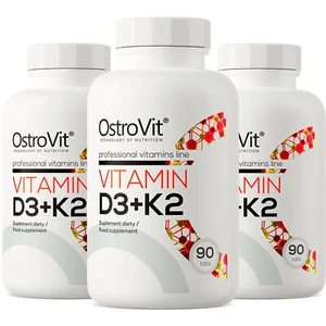 OSTROVIT VITAMINA D3 + K2 - 90 CAPS - Salud ósea, sistema inmunológico, calcio, - Imagen 1 de 10