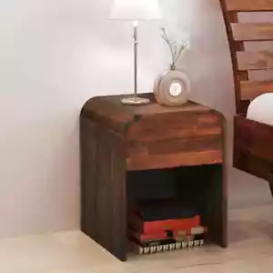 Bedside Table Drawer Side Table Nightstand Storage Cabinet Bedroom vidaXL - Picture 1 of 6