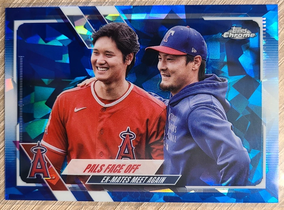 2021 TOPPS CHROME UPDATE BASEBALL SAPPHIRE BASE-PICK FROM LIST! FINISH YOUR SET! - Image 1 of 4