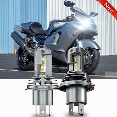 Super Bombilla LED para Faro Kawasaki Moto Ninja ZX-12R 2000-2005 2x Foto 1 de 4