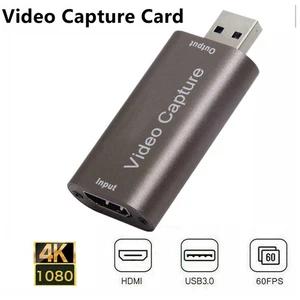 HDMI to USB 3.0 Audio Video Capture Card Game Recording Box Live Streaming g - Afbeelding 1 van 20
