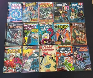 (30) Horror Sci-Fi Comic Lot DC Marvel Logan’s Run Star Wars Ghost Rider LOOK!! - Picture 1 of 13