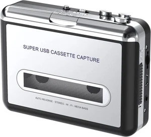DigitNowCassette Tape To CD Converter Via USB,Portable Cassette Player Captur... - Picture 1 of 8