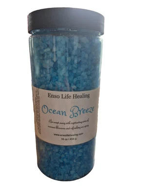 Enso Life Healing 海风浴盐 16 盎司 — 第 1/2 张图片