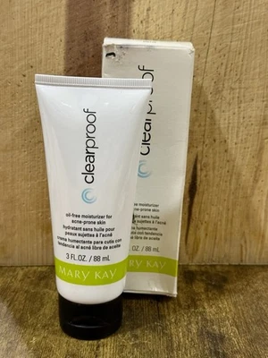 Crema hidratante sin aceite Mary Kay Clearproof para piel propensa al acné nueva sin caja 3 oz nueva en caja M1 Foto 1 de 2