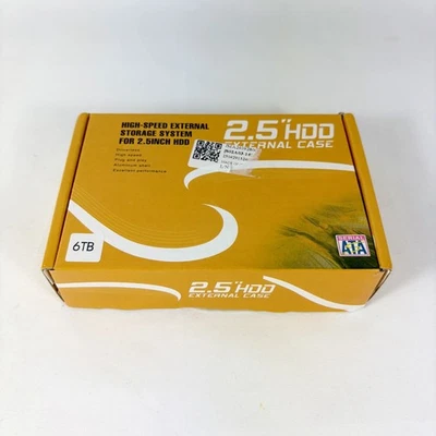Serial ATA - 6 Terabyte - External Storage - High Speed Hard Drive 2.5" HDD - Image 1 of 3