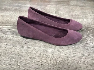 Zapatos cómodos Rockport Adiprene púrpura sin cordones para mujer talla 8 K58721 planos  Foto 1 de 4