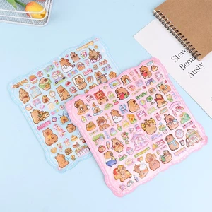 Kapibala 3Dtransparent Jelly Sticker Crystal Decorative Stickers Children's_S - Zdjęcie 1 z 14