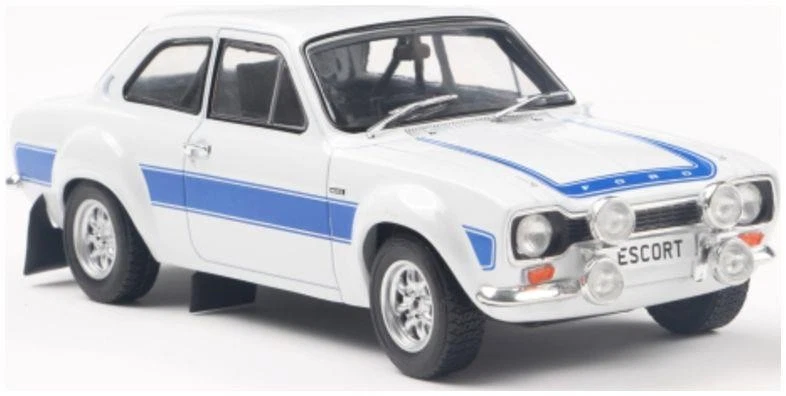 Caja blanca Ford Escort MK I RS 2000 blanco 1973 escala 1:24 Foto 1 de 1