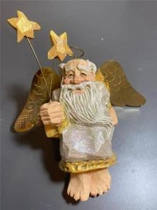 David Frykman All That Glitters Too 1995 Estante Angel Santa Firmado DF3241 - Imagen 1 de 1