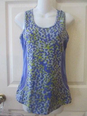*NEW* LUCY TECH PURPLE PRINT ACTIVEWEAR TANK TOP~SMALL - Image 1 of 4