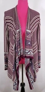 UMGEE Strickjacke Staubtuch vorne offen Wasserfall Größe L - Bild 1 von 5