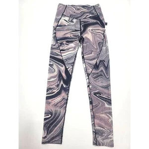 Victoria's secret high rise marble pattern leggings women's 6 - Picture 1 of 7