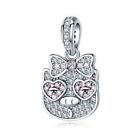 New Silver Cz European Charms Beads Fit Bracelet Necklace Jewelry Making Diy A62