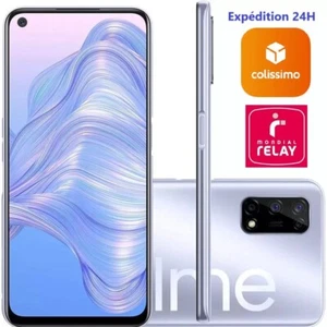 REALME 7 5G 128Go 8Go Ram Argent Dimensity 800U 8Core 48MP Android avec Garantie - Photo 1/14