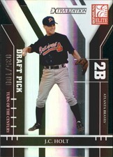 2004 (BRAVES) Donruss Elite Extra Edition Turn of the Century #350 J.C. Holt 