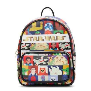 Mochila Bolso Cartera Bolso Multicolor con Licencia Personajes de Star Wars Mini Domo - Imagen 1 de 5