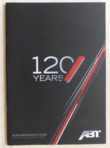 ABT 120 Years - Potencia para VW Golf GTI Audi S RS - Folleto 2016 - Imagen 1 de 7