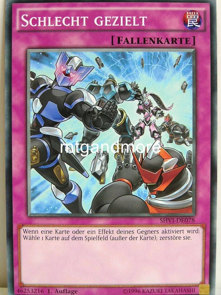 Yu-Gi-Oh - 3x Schlecht gezielt - SHVI - Shining Victories - Bild 1 von 1