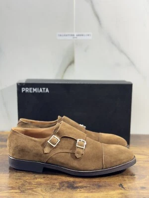 Chaussure Homme Double Boucle Suède Cigare Semelle Vibram 44 - Photo 1/4