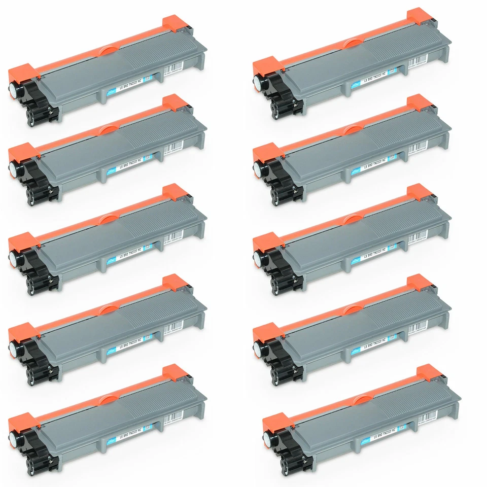 KIT 10 TONER TN2320 COMPATIBILE BROTHER MFC-L2700DW MFC-L2740DW MFC-L2720DW - Immagine 1 di 1