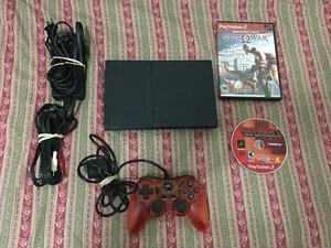 Sony PlayStation 2 PS2 Slim Console & Games - Picture 1 of 7
