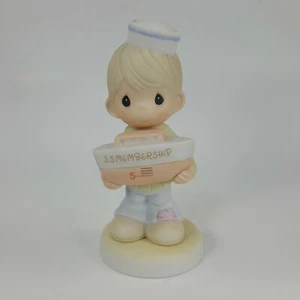 Precious Moments Figurine THANK YOU FOR YOUR MEMBERSHIP 1999 635243 Enesco AFHB3 - Picture 1 of 11