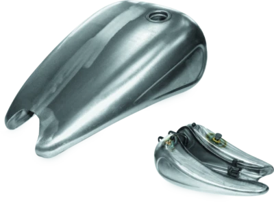 Tanque de gasolina Bikers Choice 95-03 XL crudo de 2 pulgadas estirado con lados dentados Foto 1 de 3