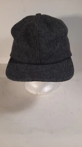 Wool Cap Ear Flaps Medium Adjustable Adult Baseball Hat - Picture 1 of 8