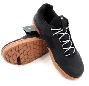Crank Brothers Stamp Lace Mountain Bike Flat Shoes Black/Gum 11.5 US/45 EU - Picture 1 of 12