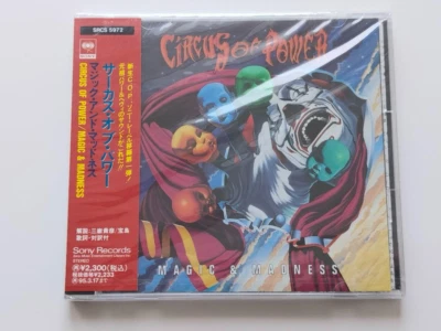 Circus Of Power – Magic & Madness, SRCS 5972, OBI, PROMO,  JAPAN CD - Bild 1 von 3