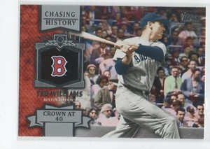 2013 Topps Update CHASING HISTORY #CH-110 Ted Williams BOSTON RED SOX Insert 12