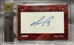 David Ortiz Tristar Autograph 2004 ALCS MVP card 19/100 graded 9 auto 10 - Picture 1 of 1