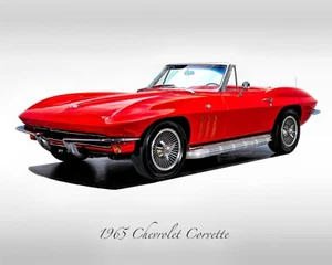 Classic Cars - 1965 Chevrolet Corvette in Rally Red - Muscle Car - Picture 1 of 6