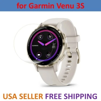2-Pack Screen Protector TPU Clear Film Cover for Garmin Venu 3S Smartwatch 41 mm - Image 1 of 4