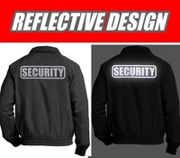 custom security windbreaker