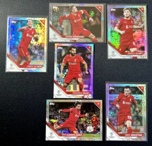 2021-22 Topps UEFA Collection Starball Foil (juego de equipos) Liverpool FC UCL - Imagen 1 de 3