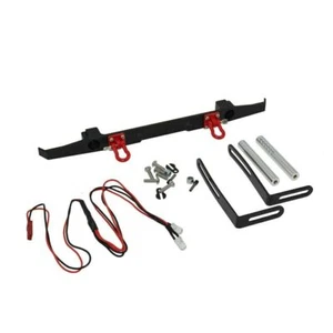 Parachoques trasero de metal con luces para Traxxas TRX4 Axial SCX10 RC Crawler Car - Imagen 1 de 1